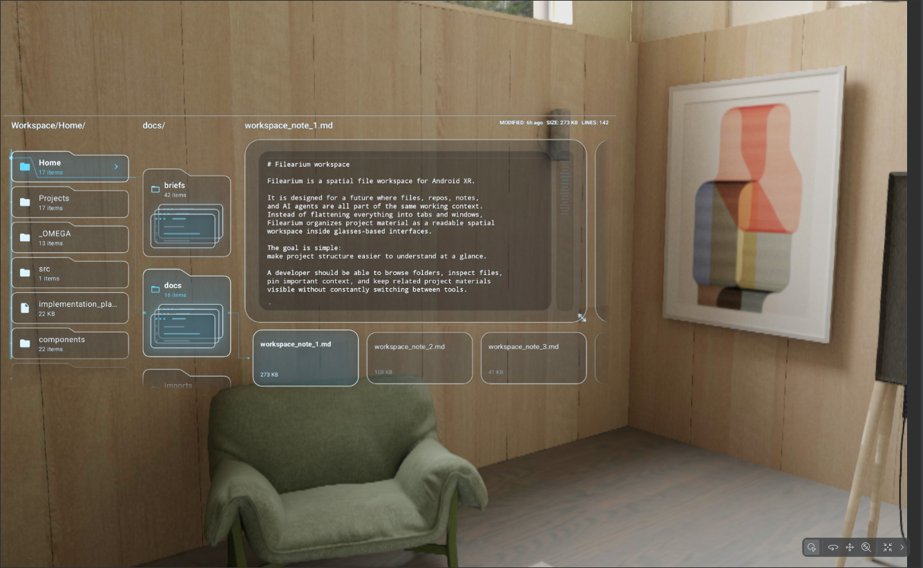 XR Spatial Workspace